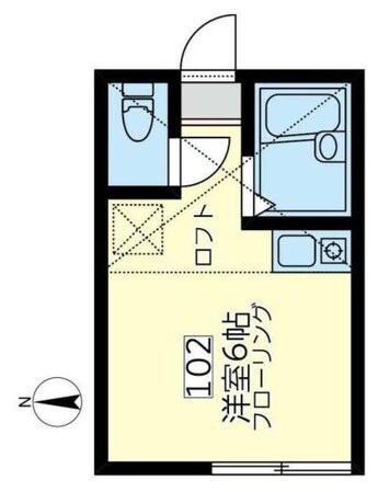 ユナイト六浦フェルメールの瞳の物件間取画像